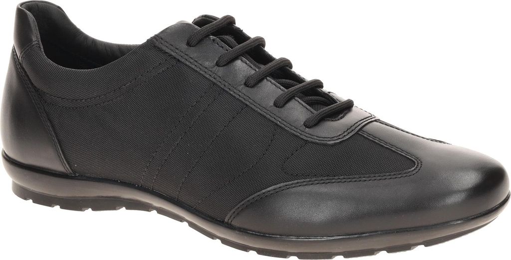 Geox SYMBOL Herrenschuhe - elegante Halbschuhe - Schnürschuhe schwarz NEU