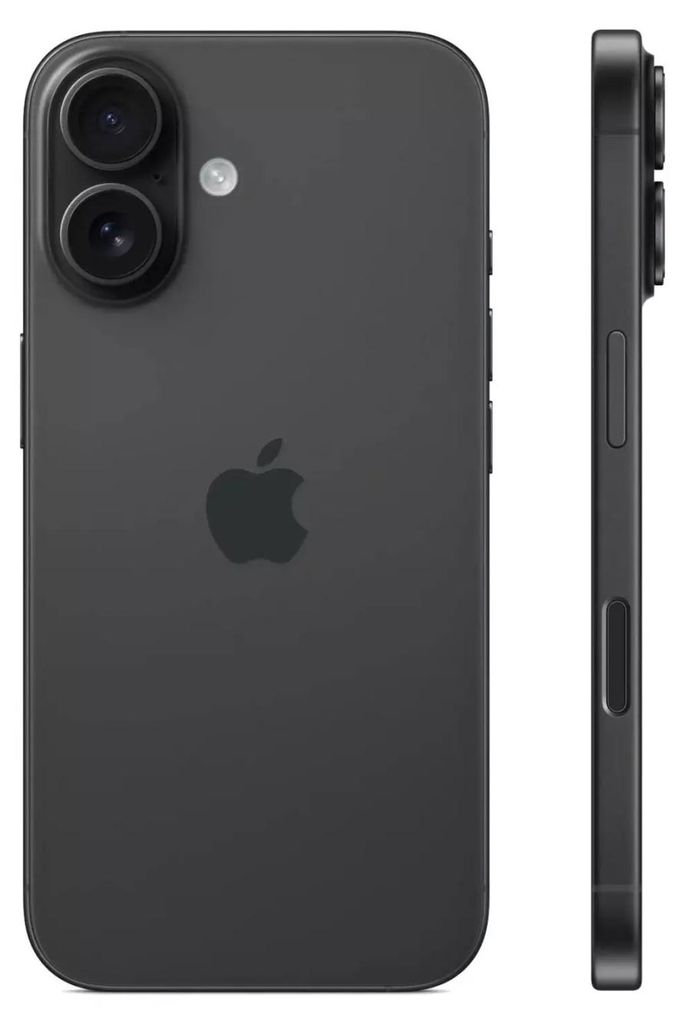 Apple iPhone 16 Schwarz 128GB Neu Produktbild 