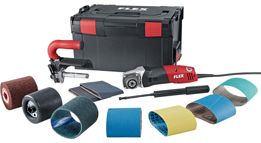 Flex BSE 14-3 100 Set, Schwingschleifer, Schwarz, Rot, 1000 Produktbild 