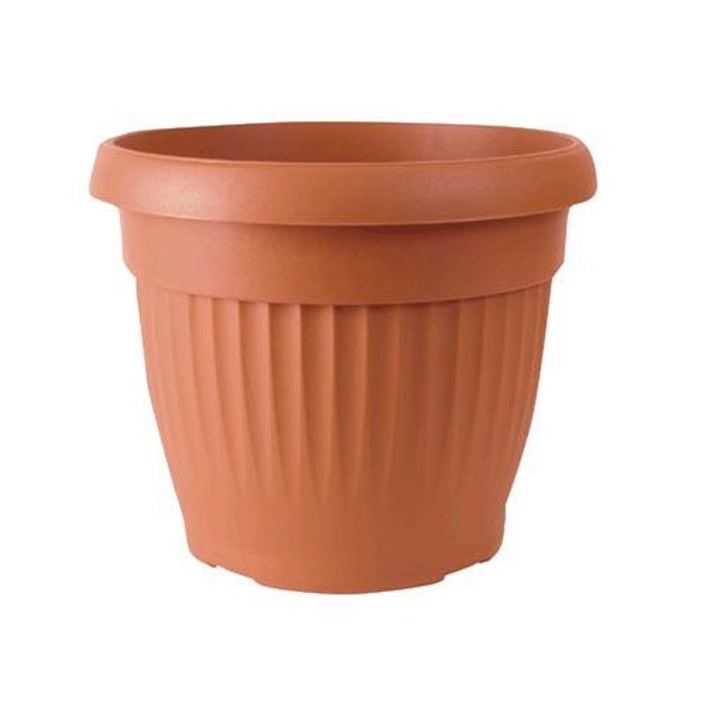 Terra I Blumentopf aus Terrakotta 13 cm