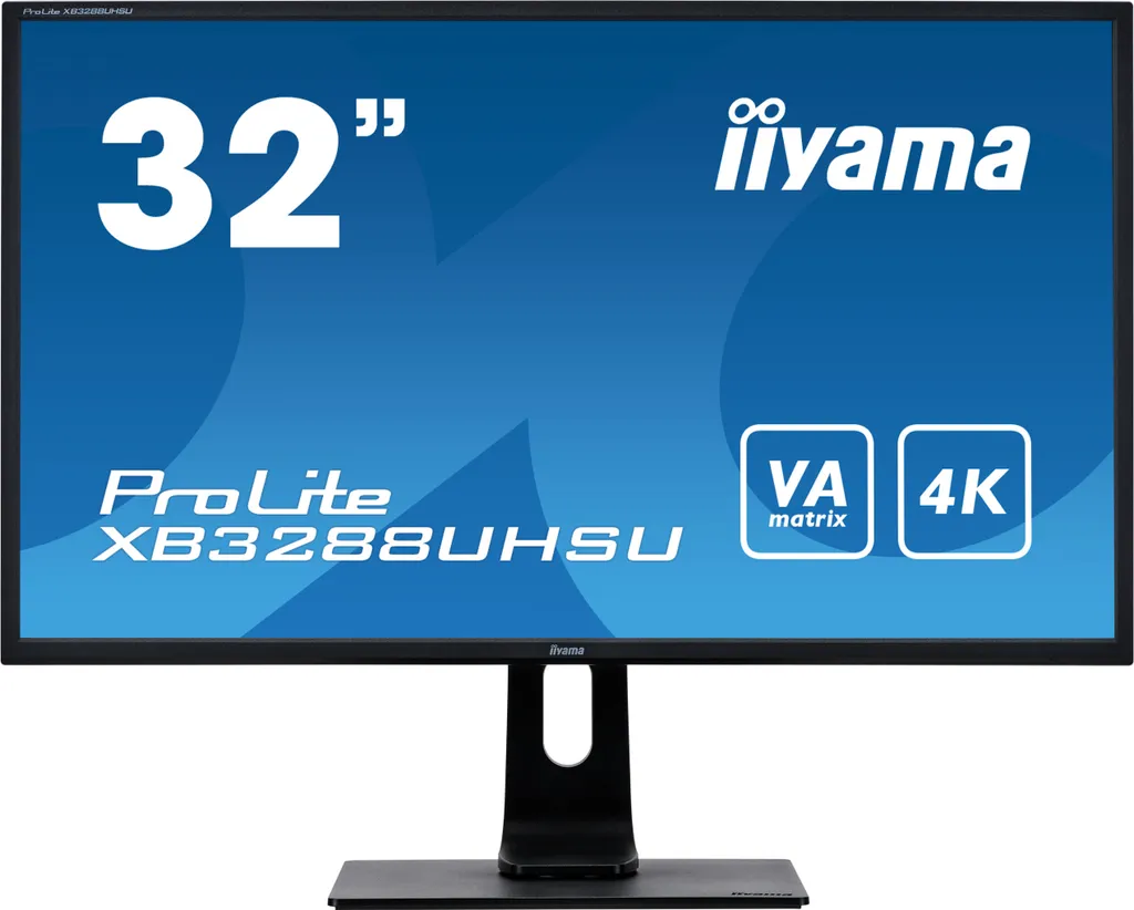 Moniteur 4K Iiyama 31,5 Pouces pour Graphisme et Montage Vidéo UHD