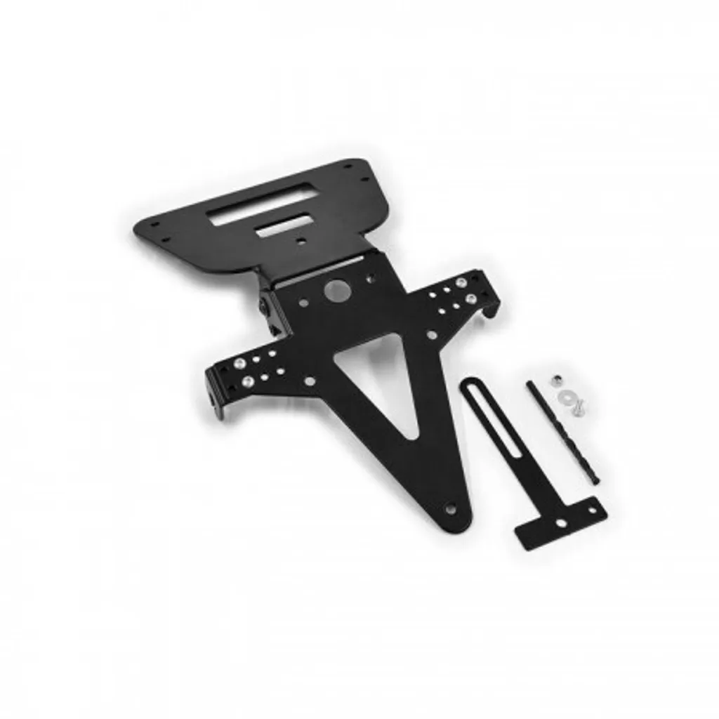 Support de plaque moto pour Kawasaki ZZR1400 06-18 - Accessoire Noir