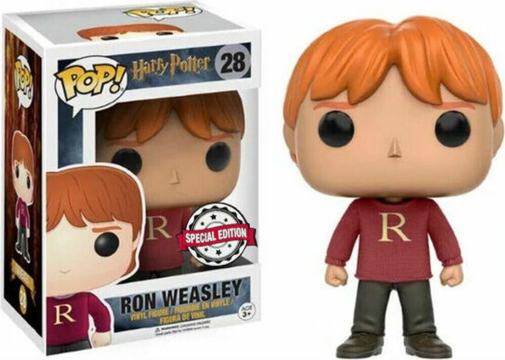 Figurine POP Harry Potter Ron Weasley Exclusif Image du produit 