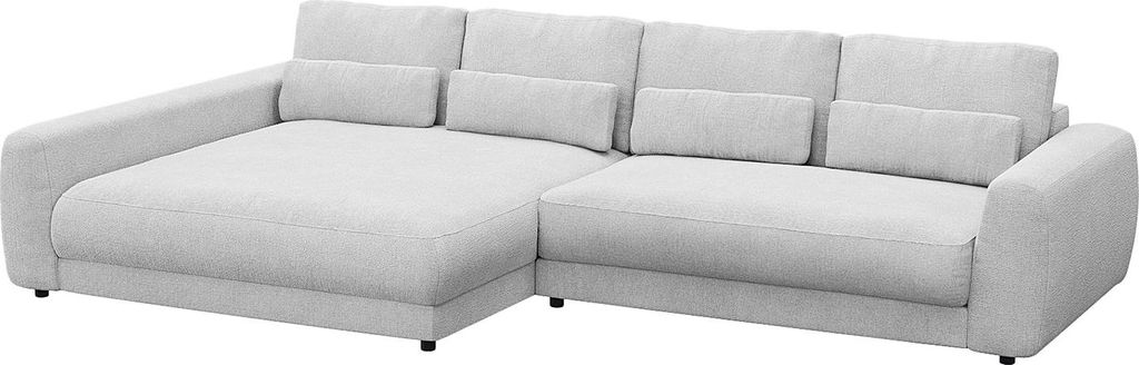 home24 Ecksofa mit XXL-Longchair