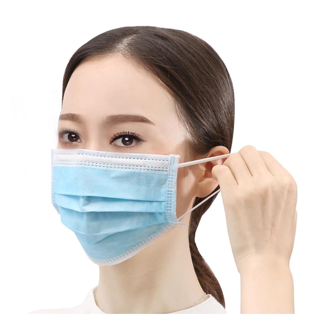 A-Waschbar Atemschutz Gesichtsschutz Mundschutz Staubfilter 3-Lagige Anti Staub 