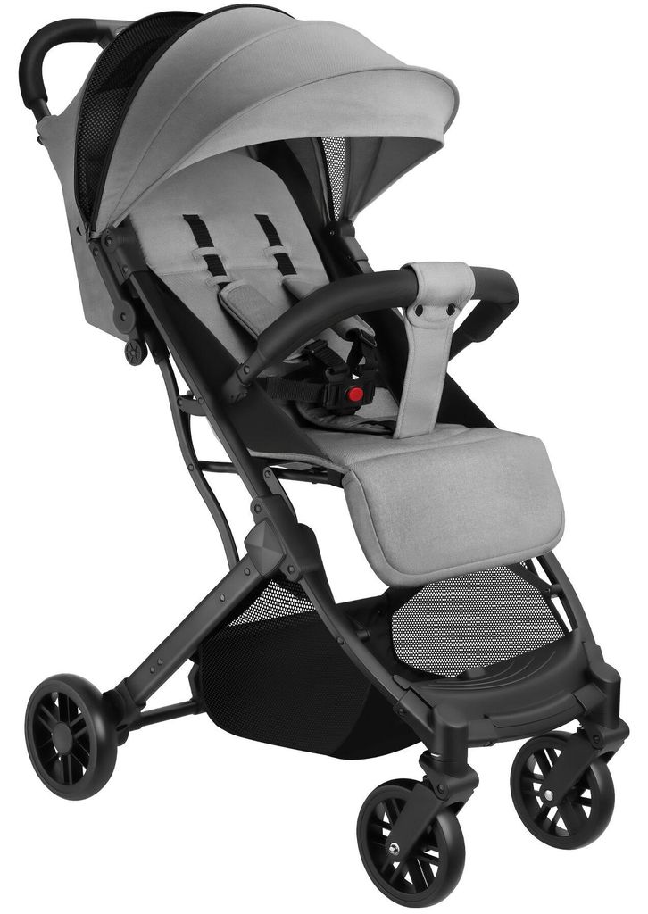 tectake® Buggy-Kinderwagen Finn Einhand-Klappmechanismus, Produktbild 