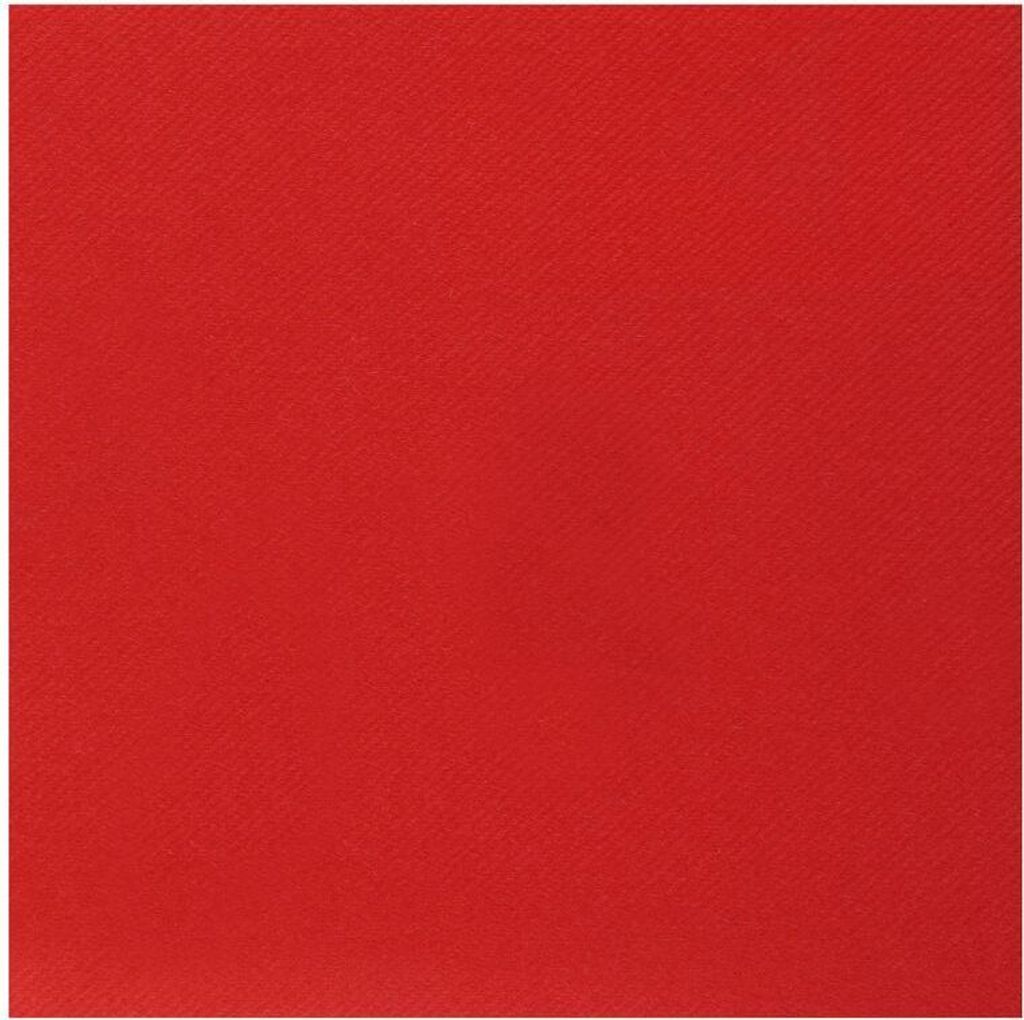 1000 grosse Servietten rot Airlaid 40 x 40 cm