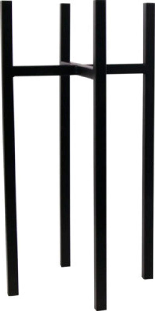 Pflanzenständer Lafiora Ø 26 H 45 cm Metall schwarz