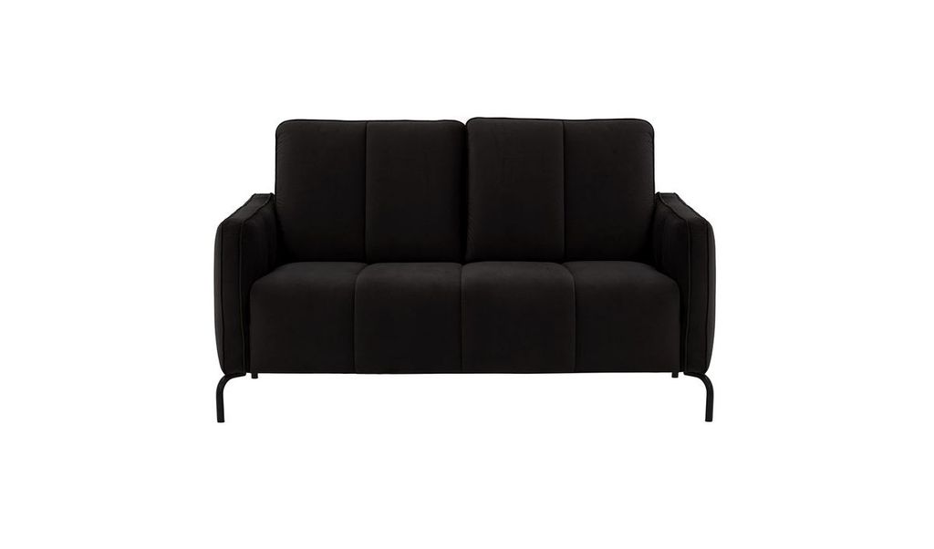 SLF24 - Zweisitzer-Sofa Opus Velvet - schwarz - Velluto 20