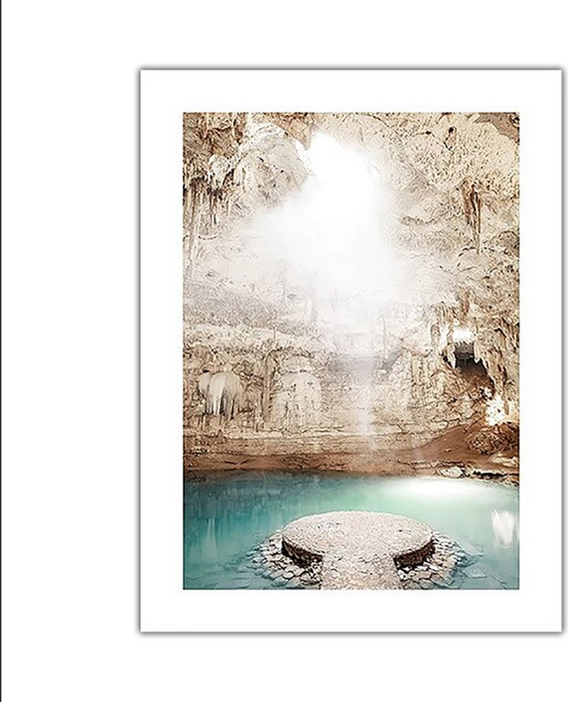 TPFLiving Kunstdruck LW-1726 (OHNE RAHMEN) Poster - Leinwand - Wandbild - Hochauflösender Giclée-Druck, langlebig und hochwertig - Sommer, Sonne,...