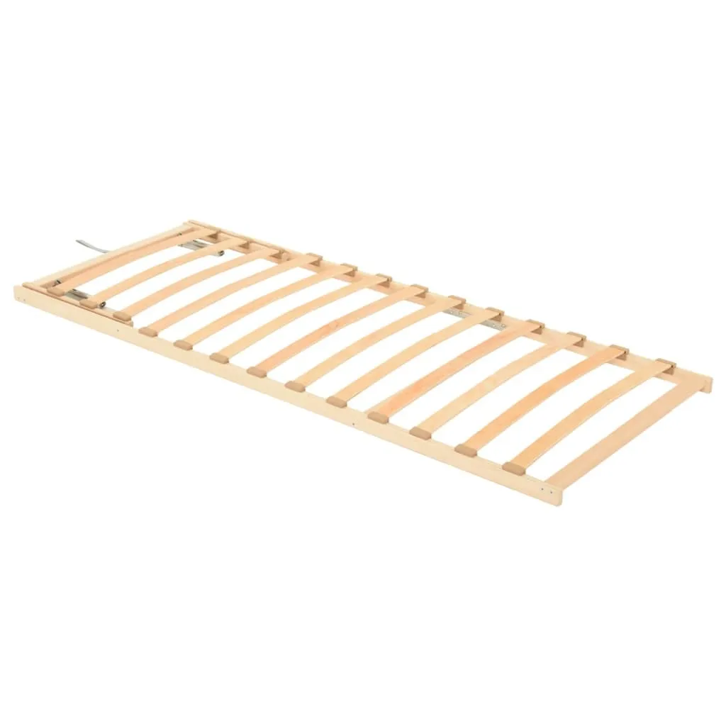 SYFAX™ Rete a Doghe con 13 Doghe Testata Regolabile 80x200 cm