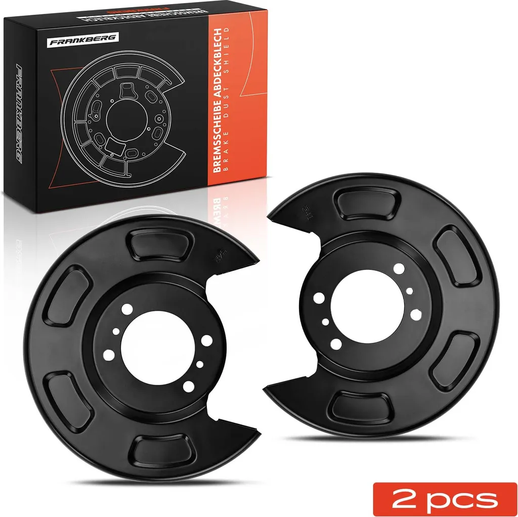 Tôle d'Ancrage Frein Arrière Anti-Corrosion pour KIA Picanto TA 2 Pcs