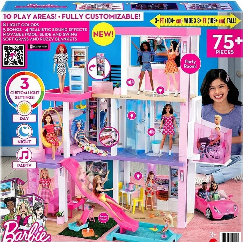 Barbie Dreamhouse Adventures GRG93, 3 lat(a), Wymagane Zdjęcie produktu 