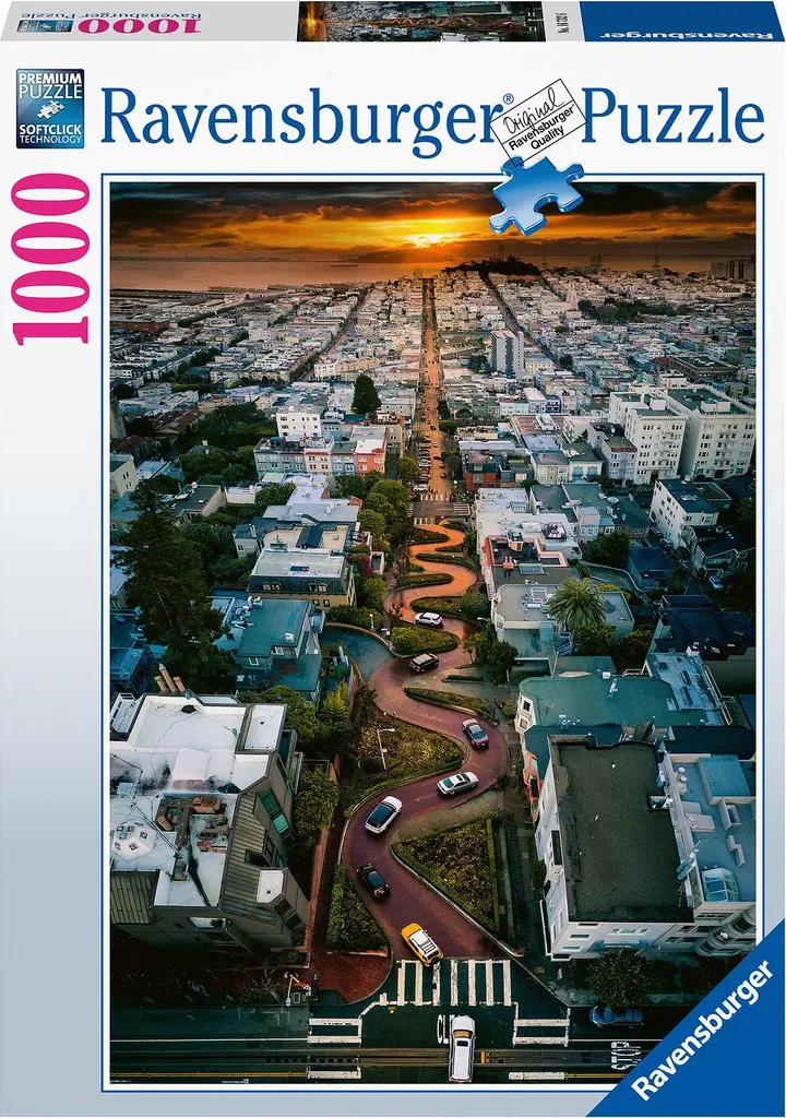 Puzzle Adulte 1000 Pièces San Francisco Ravensburger 16732 Image Urbaine