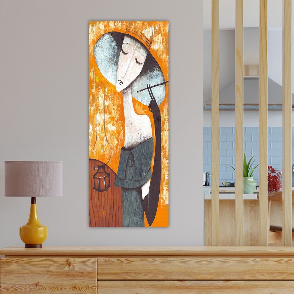 Wallity, DKY21398527_3080- TNS1939, Bunt, Leinwandbilder, 30 x 80 cm, 100% Leinwand