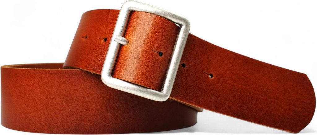FRONHOFER Robuster breiter Herren Ledergürtel 4,7cm, dickes Vollrindleder