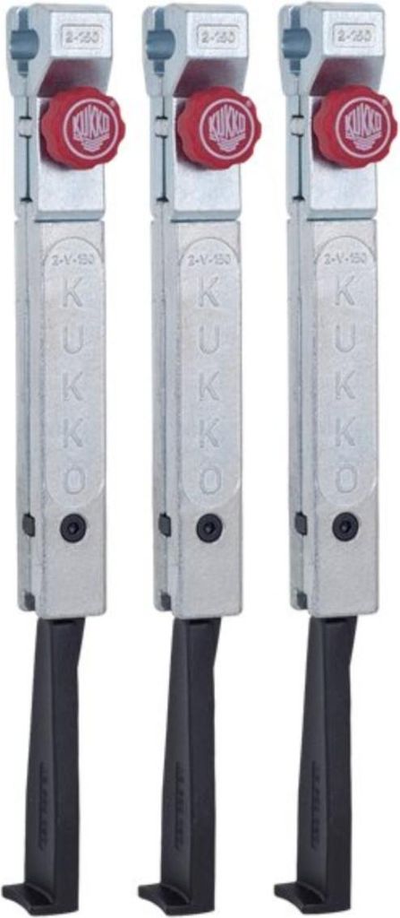 Kukko Schlanke S-Abzughaken mit Schnellverstellung, 3-303-S