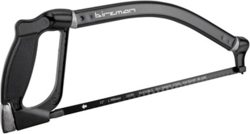 Birzman 12-Zoll-Bügelsäge schwarz silber