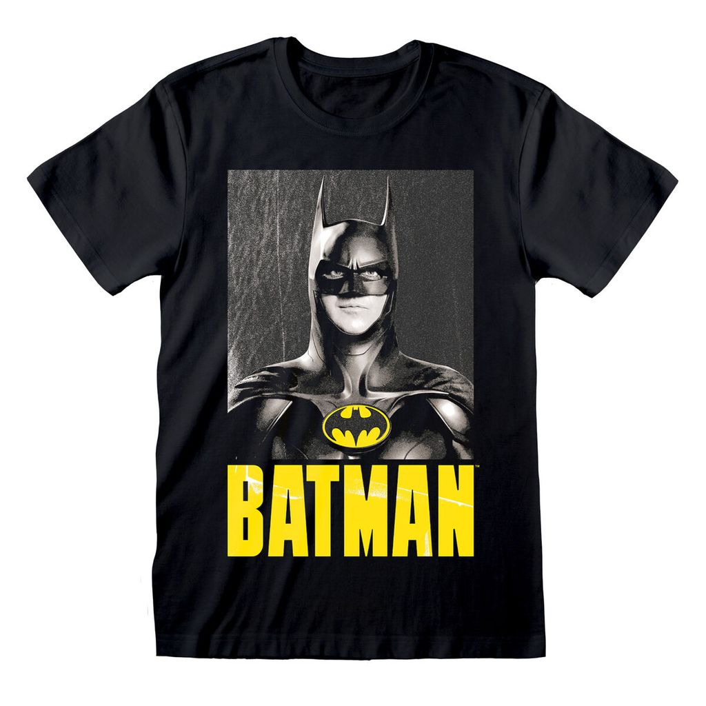 DC The Flash Movie - Keaton Batman - Black T-Shirt - Größe S