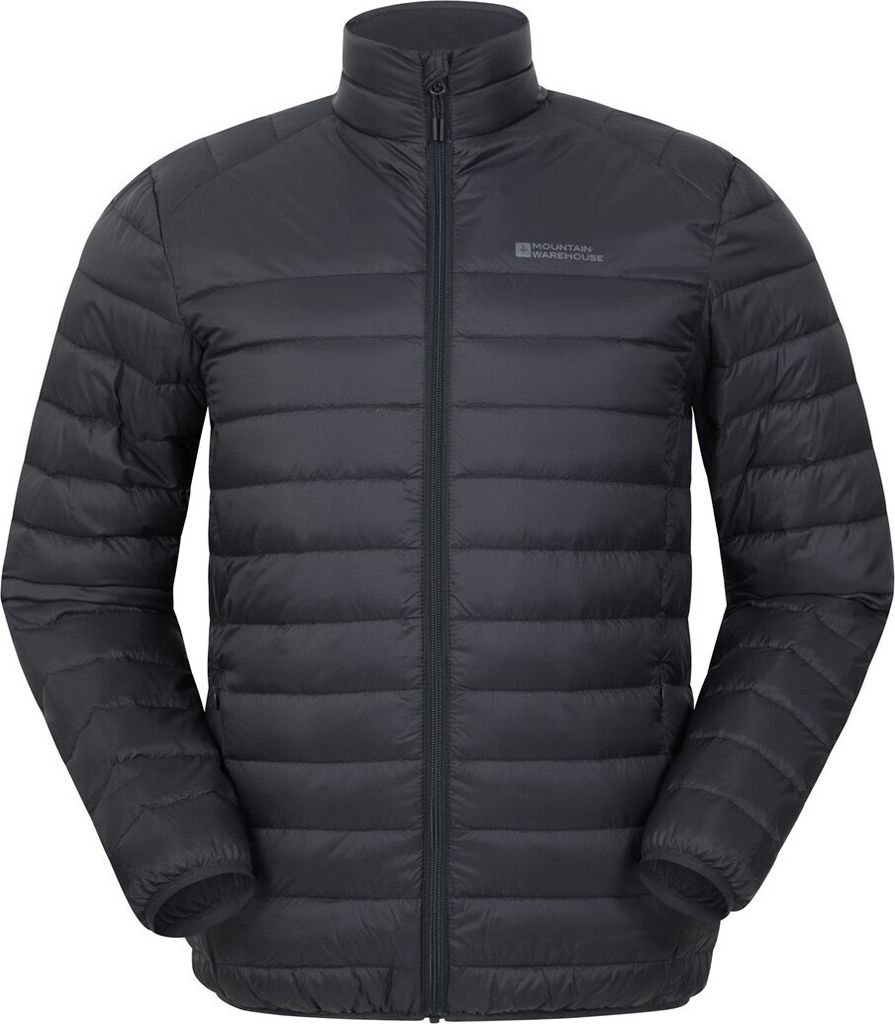 Mountain Warehouse - "Featherweight II" Daunenjacke für Herren MW2061 (XL) (Schwarz)