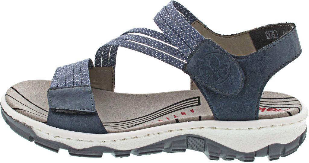 Rieker 68871-14 (41/royal/jeans-weiss) Produktbild 