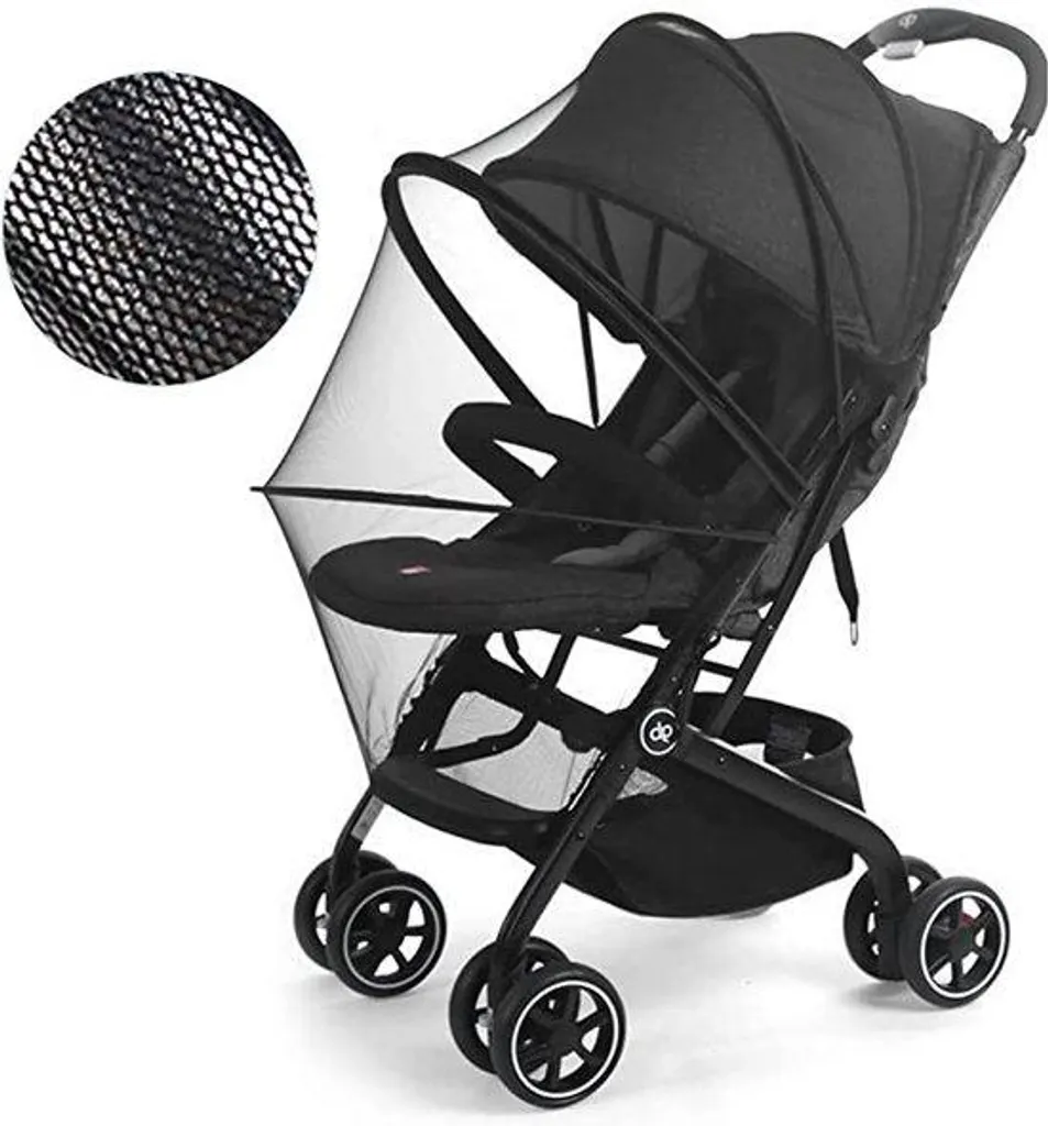 Petite moustiquaire de voyage bébé blanche filet haute protection fine