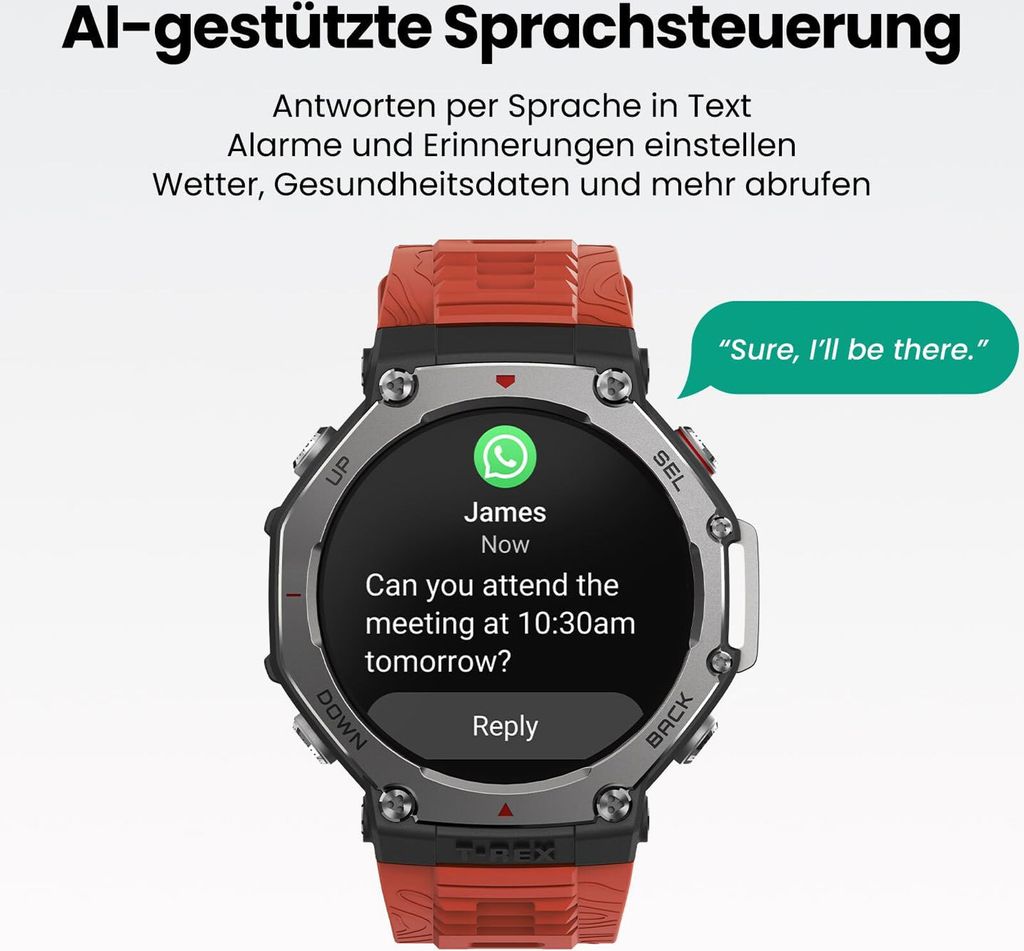 T-Rex 3, Onyx Black Smartwatch Produktbild 9