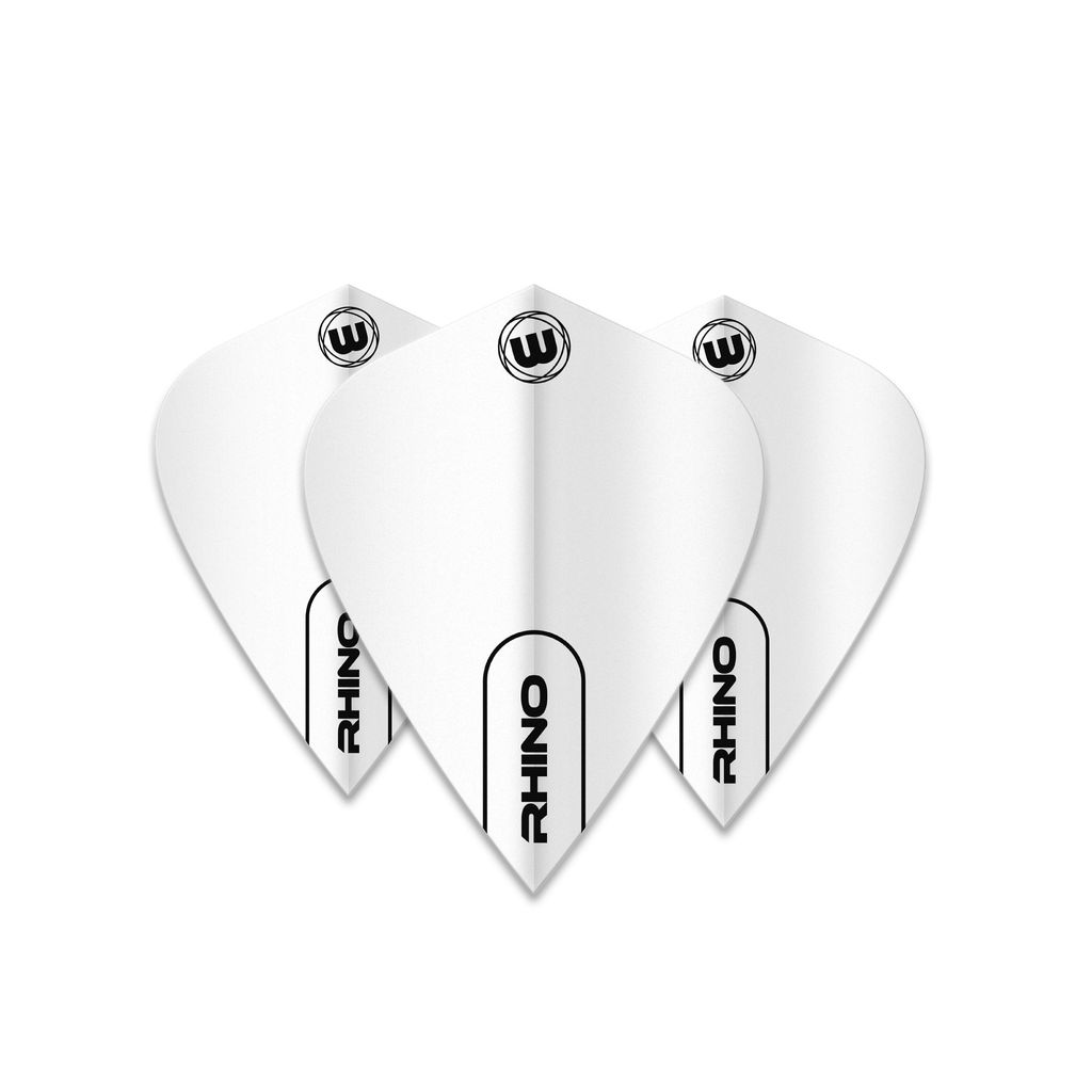 Winmau Dartflights Winmau Flights Rhino Dragon Weiß 6907-101