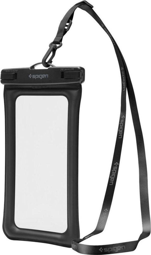 Spigen A610, Vodné športy, Smartfón, Čierna, Priehľadná, Obrázok produktu 