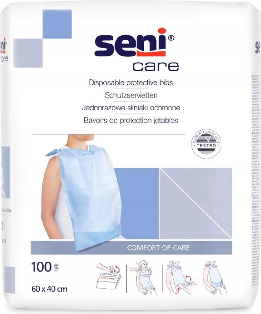 Seni care Schutzservietten mit Schutztasche 100 St Produktbild 