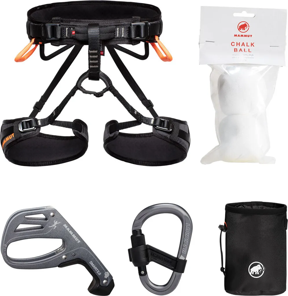 Mammut Ophir 4 Slide Climbing Package Kit Escalade Complet XS-M Graphite