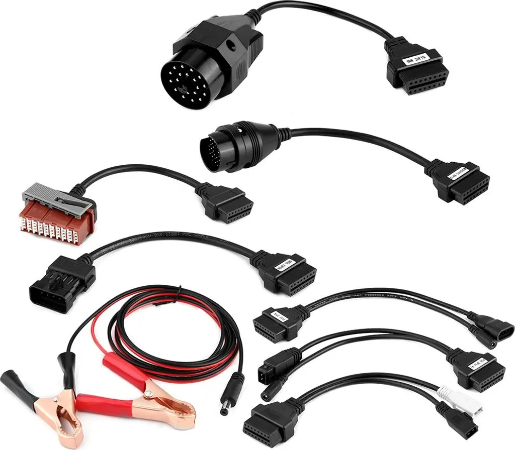 Câbles de Diagnostic OBD2 Haute Performance pour DS150E et TCS CDP - 8Pcs