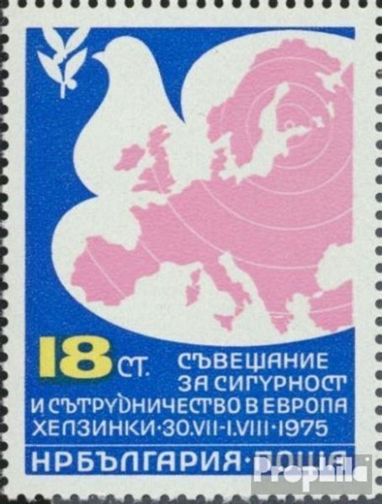 Briefmarken Bulgarien 1975 Mi 2434 (kompl.Ausg.) postfrisch KSZE