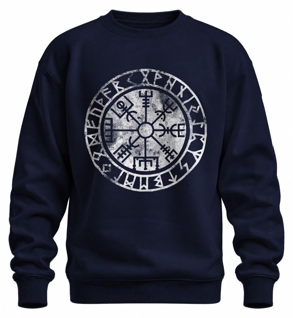 Vegvisir Wikinger Kompass Nordisch Runenkreis Schutzsymbol Produktbild 