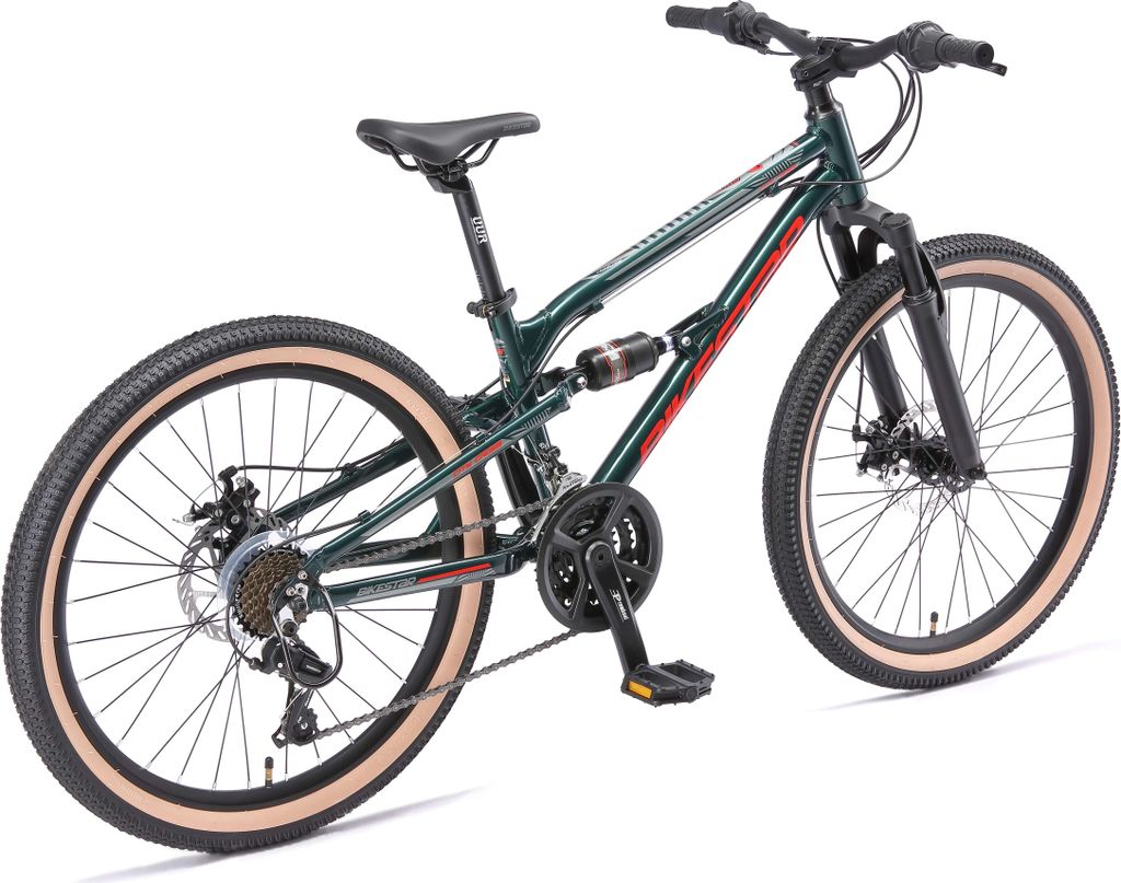 BIKESTAR Alu Kinder Jugend Mountainbike Vollgefedert, 21 Produktbild 6