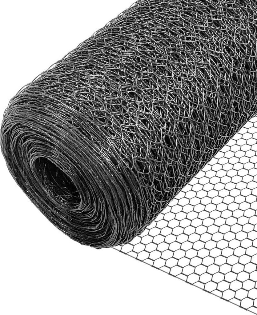 VOUNOT® Drahtzaun Sechskantgeflecht, Maschendrahtzaun, Produktbild 