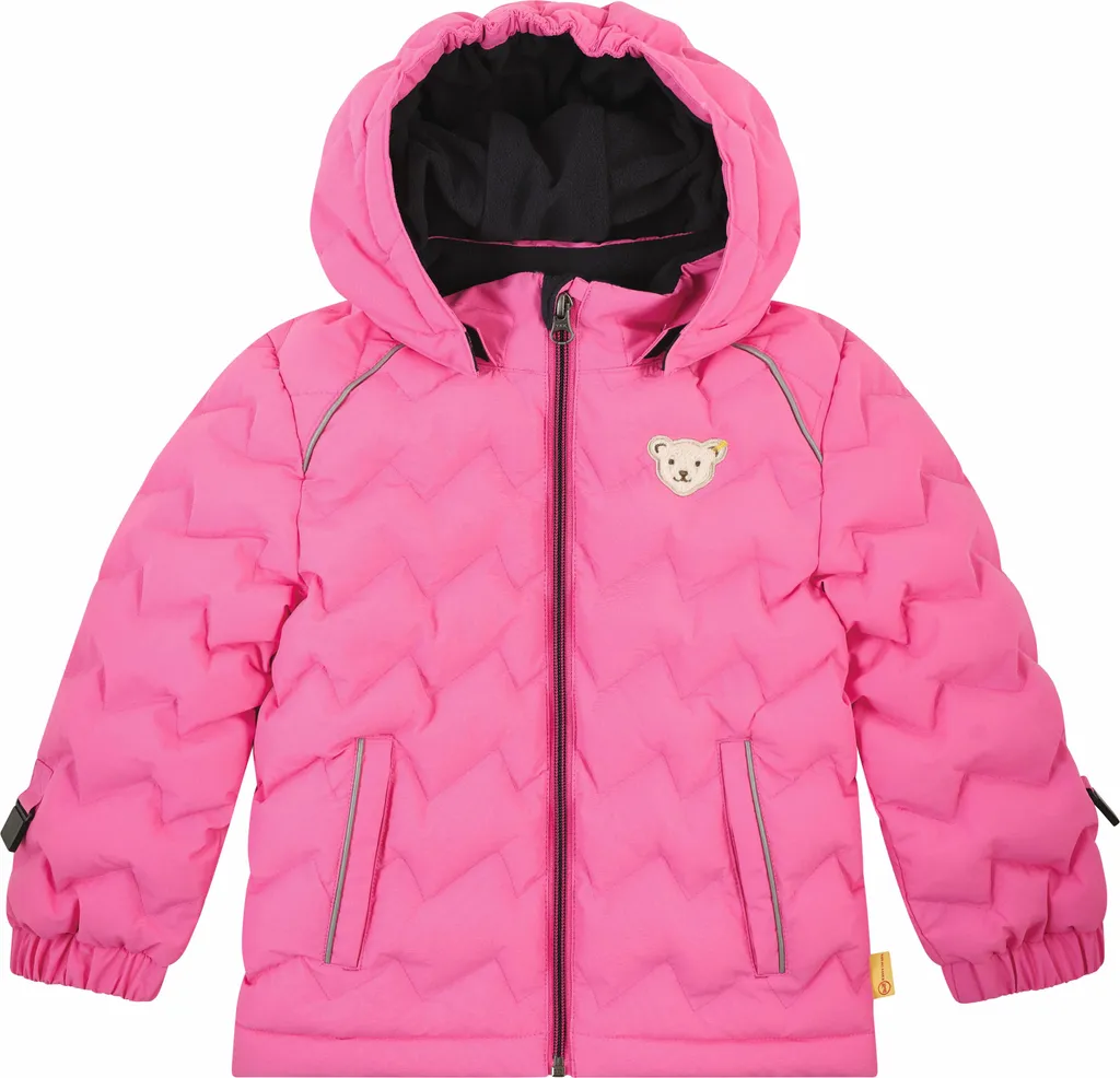Veste Steiff matelassée losange hot pink 92 : confort et style premium