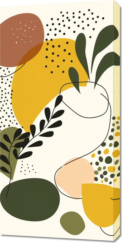 Grand Poster Botanique 50x100 cm - Impression Haute Définition Nature
