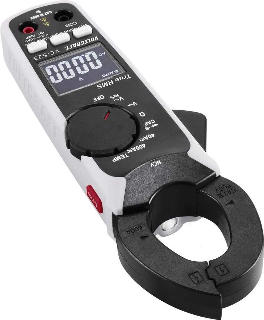 VOLTCRAFT VC-523 Cyfrowy cęg prądowy CAT III 600 V Zdjęcie produktu 4