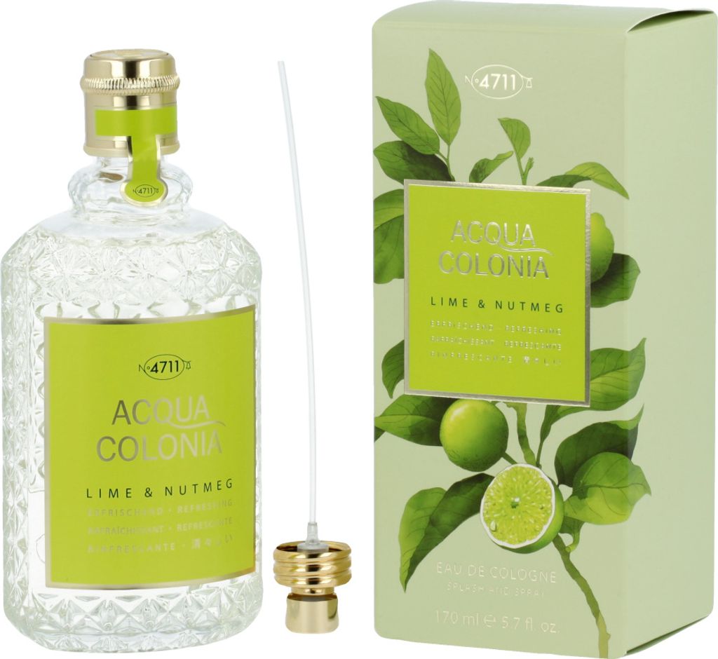 4711 Acqua Colonia Lime & Nutmeg Eau de Cologne 170 ml Produktbild 