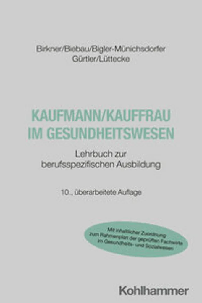 Guide Kaufmann im Gesundheitswesen Manuel de Révision