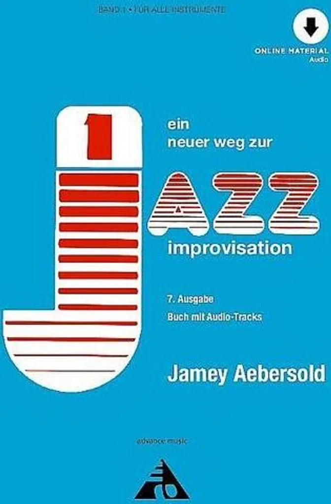 Méthode Aebersold Improvisation Jazz avec CD audio - Édition Allemande