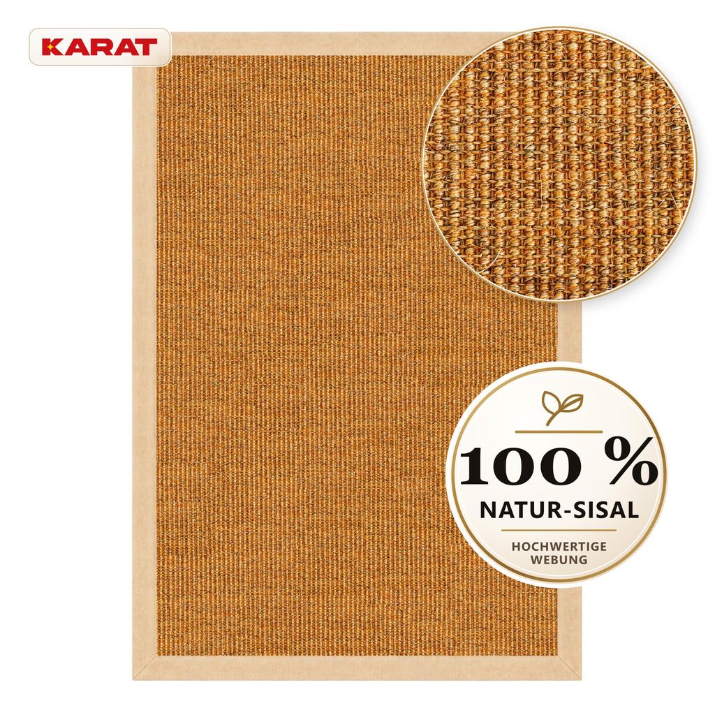 Sisal vloerkleed Goa, natuurlijke vloerkleed van 100% sisal Productafbeelding 