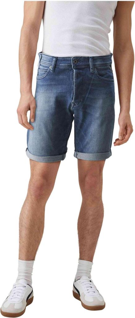 Replay Herren Bermudas Blau 486765 : Größe - W33 Größe: W33 Produktbild 