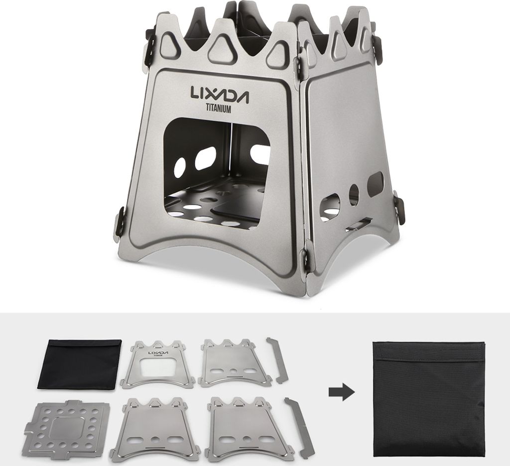 Holzofen, Campingkocher, Camping-Holzherd