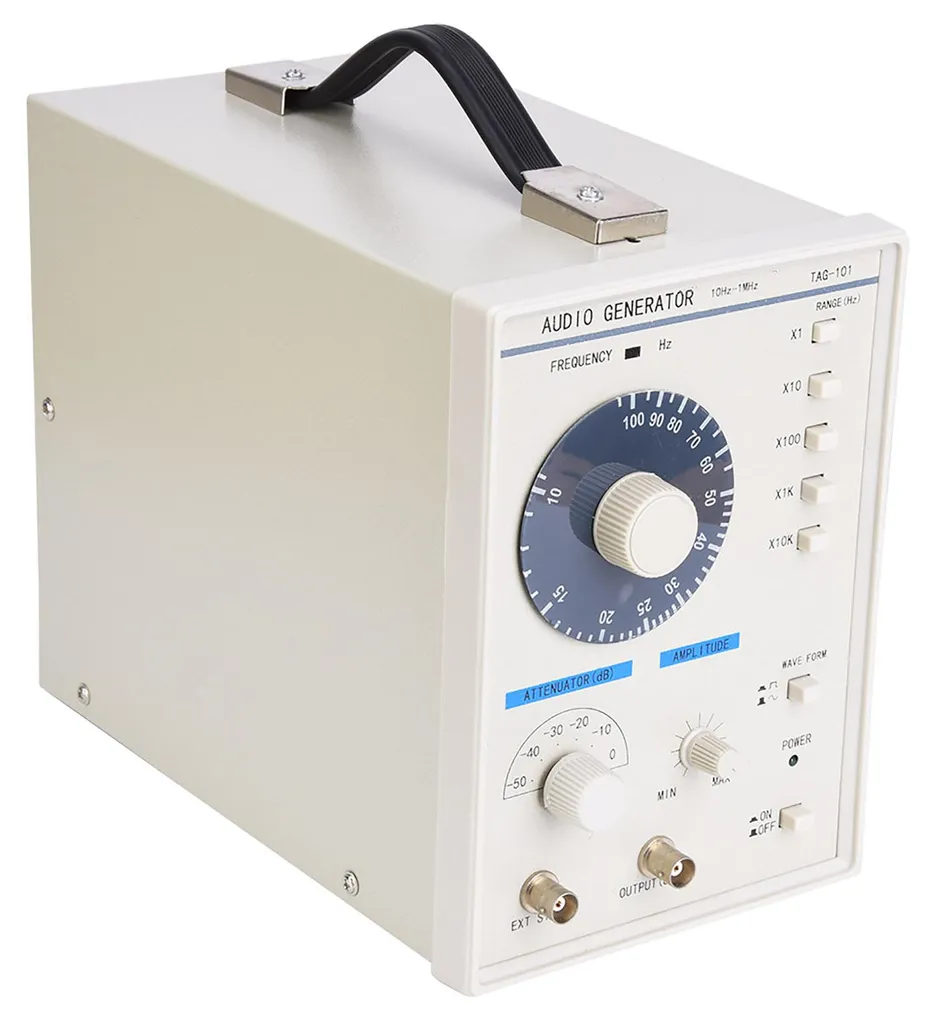 Générateur audio TAG-101 idéal pour test d'ampli et labo R&D