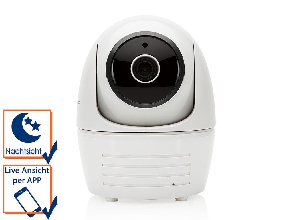 SecuFirst Drahtlose IP-Kamera Schwenk-/Neigbar 1080P Indoor Produktbild 