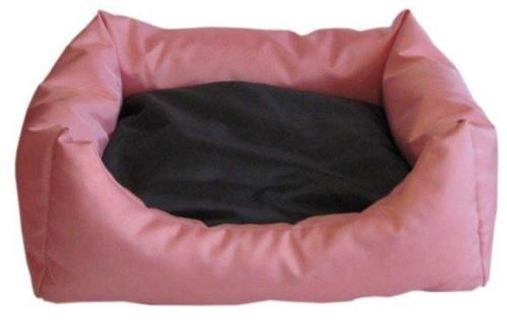 Best For Pets Orthopädisches Hundebett 90x70cm Easy Rosa-Schwarz Hundekissen Ortho-Medic VISCO Kissen