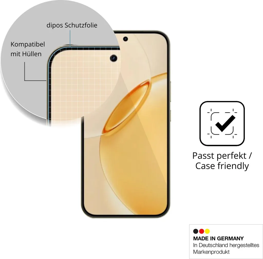 Kit 4x Protezione Schermo Realme 16 Pro 5G dipos Claro - No Bolle - 6