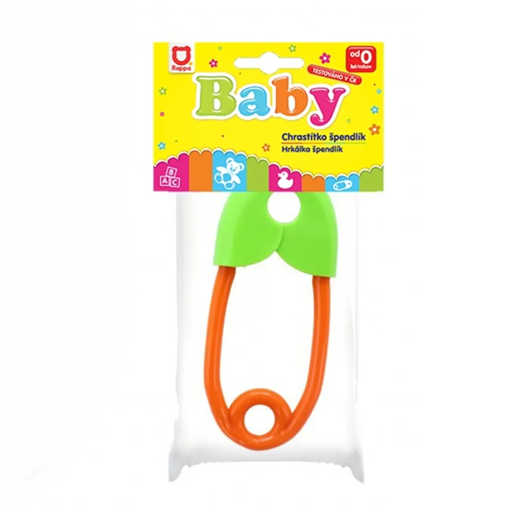 Hochet épingle à nourrice coloré multicouche - Stimulation sensorielle - 12